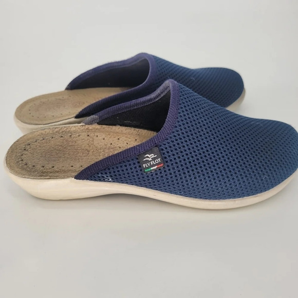 Fly Flot slide slip on loafers made in italy size 39 US 8 - Picture 2 of 9